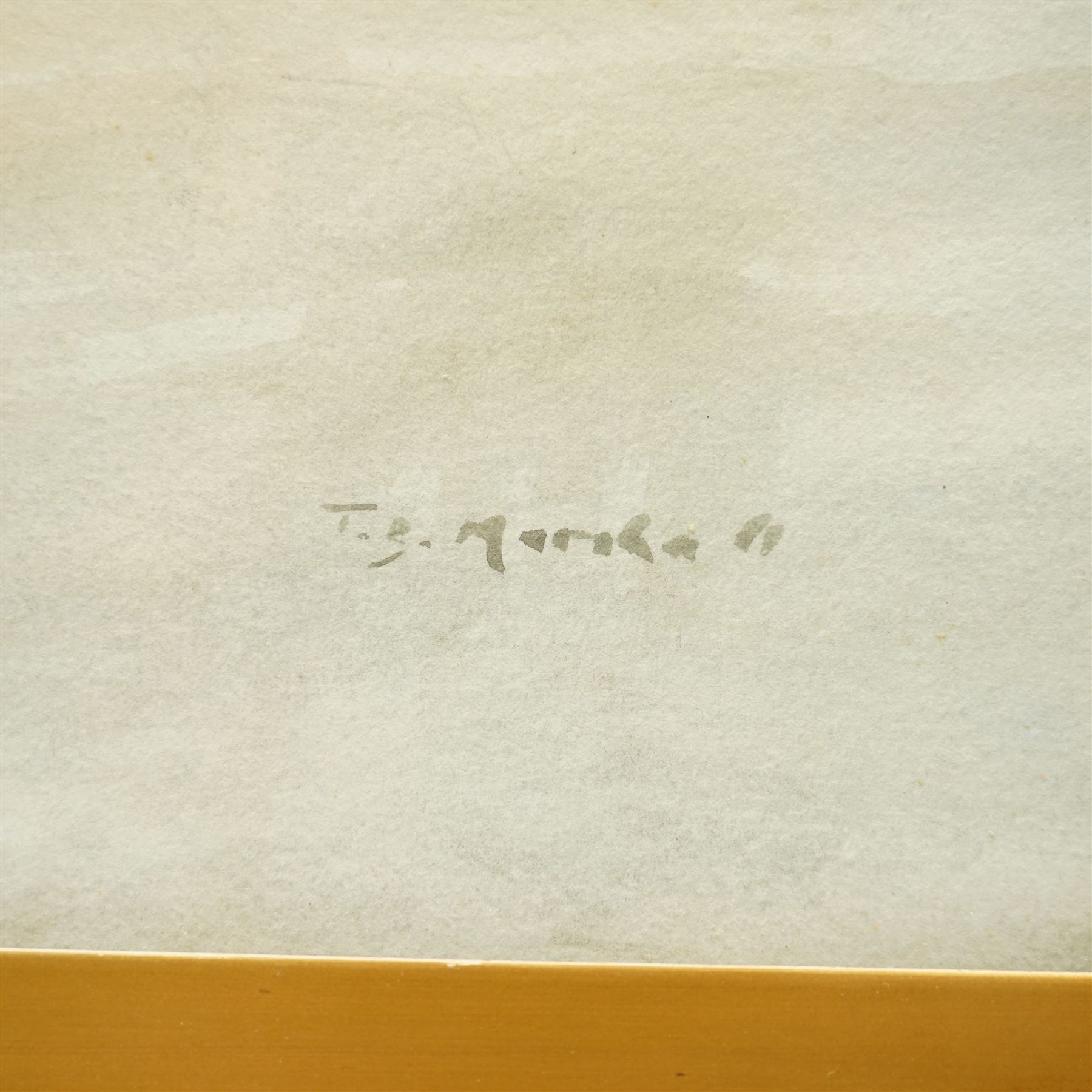 John Blyth Marshall (British 1898-1930): 'Mouth of the Lossie' (Lossiemouth) Scotland, pair watercolours signed and inscribed 24cm x 34cm (2)