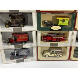 Collection of Days Gone/ Lledo die-cast models including thirty Lledo Promotional Models, seven Exclusive Edition and thirty-three Collectors Club models, all boxed (70)