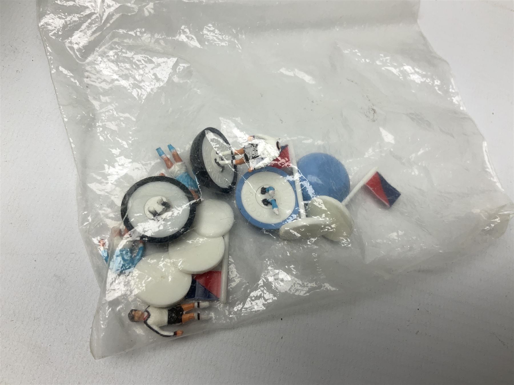 Three Bayko Building Sets comprising No.1 with Nos.2x & 3x Converting Sets; together with Subbuteo Table Football game containing two teams; all boxed (4)