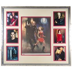 Signed Buffy the Vampire Slayer montage, comprising limited edition print signed by artist...