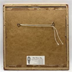 John Ridgewell (British 1937-2004): Path to the Lakeside, oil on card signed 14cm x 18dm 