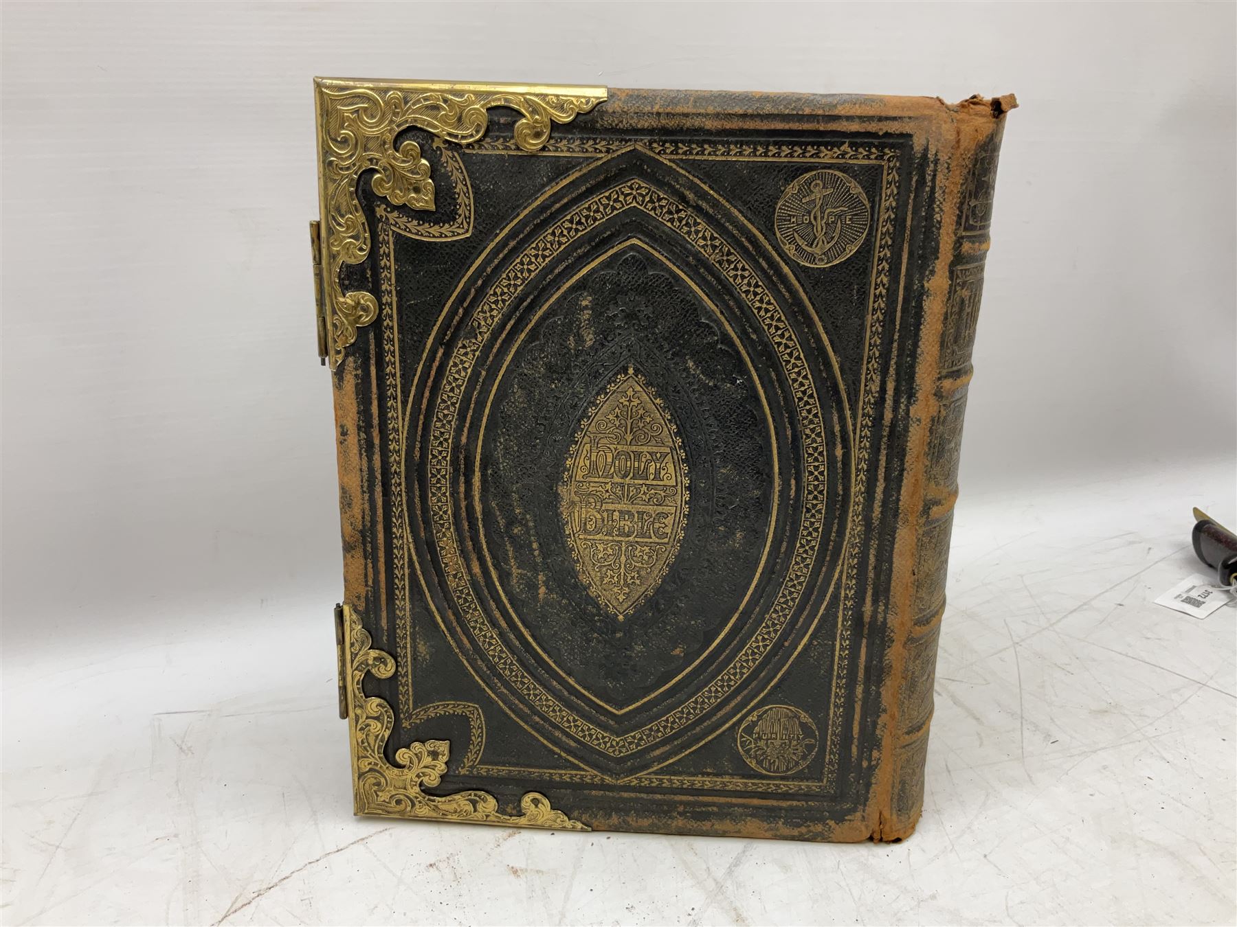 Brown's Self Interpreting Family Bible, The Holy Bible Old & New Testaments by Reverend John Brown, with coloured plates