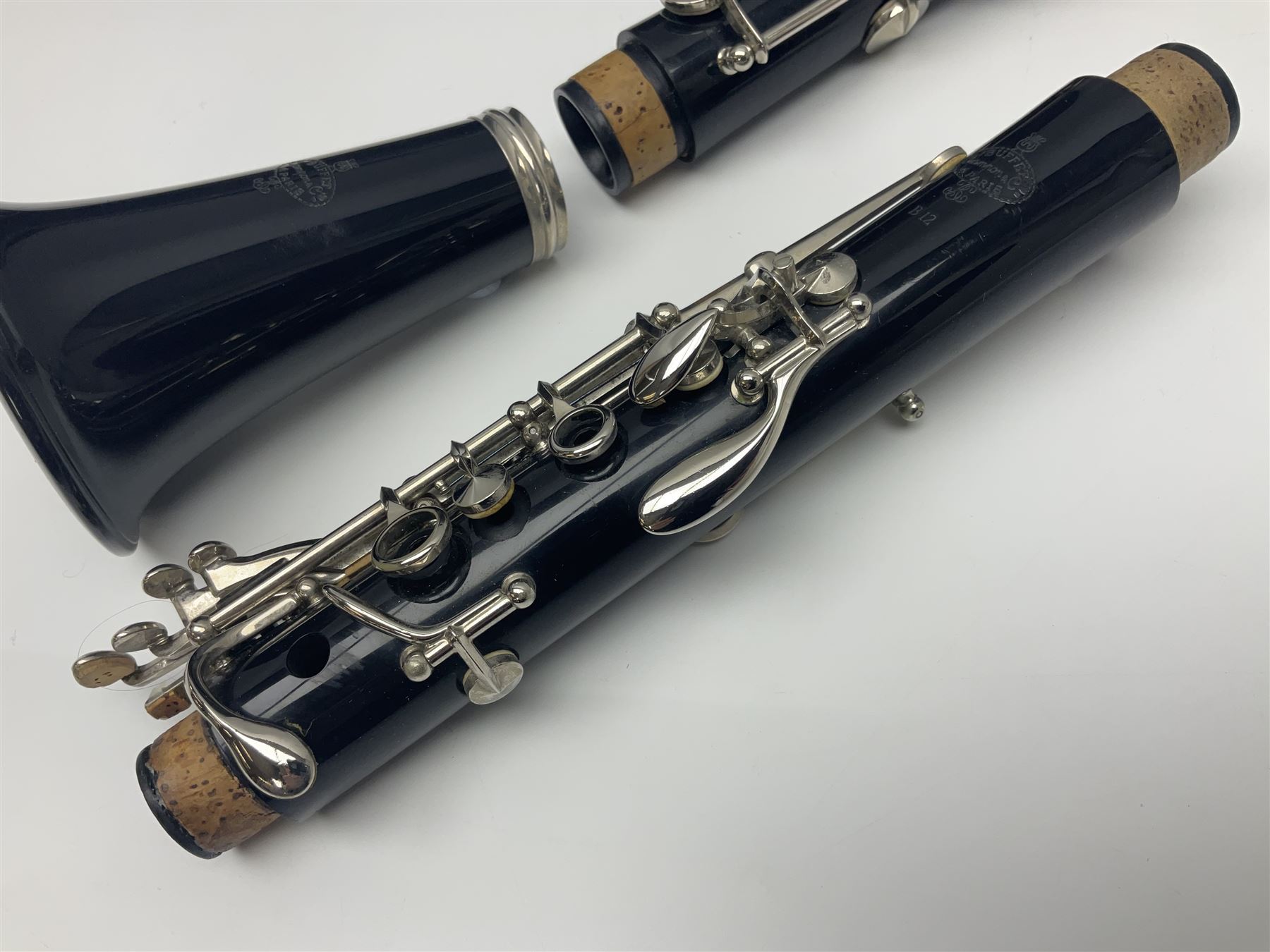 Buffet Crampon B12 five-piece clarinet, serial no.477273; in fitted case