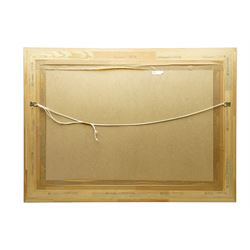 Otto Neutschmann (German 1902-1985): Sunset Seascape, oil on canvas signed 60cm x 90cm