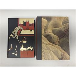Folio Society - nineteen volumes including The Great Plague, Egypt Revealed, The Life of Alexander the Great, The Earth an Intimate History etc  