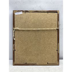 Peter Biegel (British 1913-1987): Portrait of 'Judy' a Seated Black Labrador, watercolour signed titled and dated '62, 28cm x 21cm