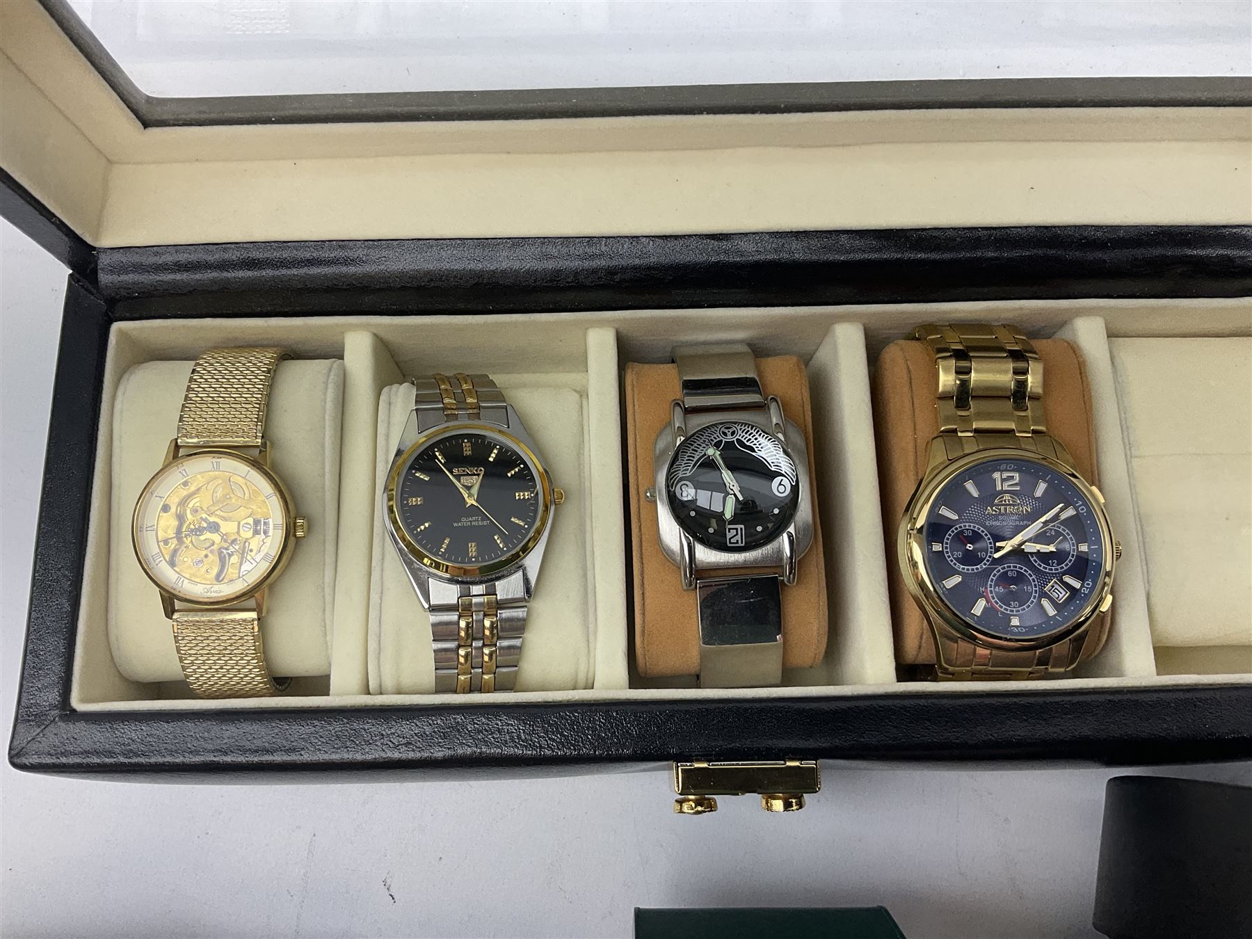 Collection of wristwatches including Curtis Liberty, eight Claude Valentini, Jeep, Limit, Avia, Philip Persio and Sekonda (27)