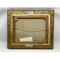 Jozsef Molnar (Hungarian 1939-): Still Life with Tazza Cup and Fruit, oil on canvas signed 