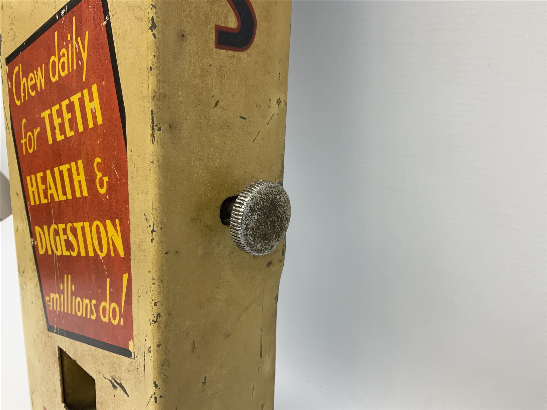 Wrigley`s chewing gum vending machine, H74cm, W16cm