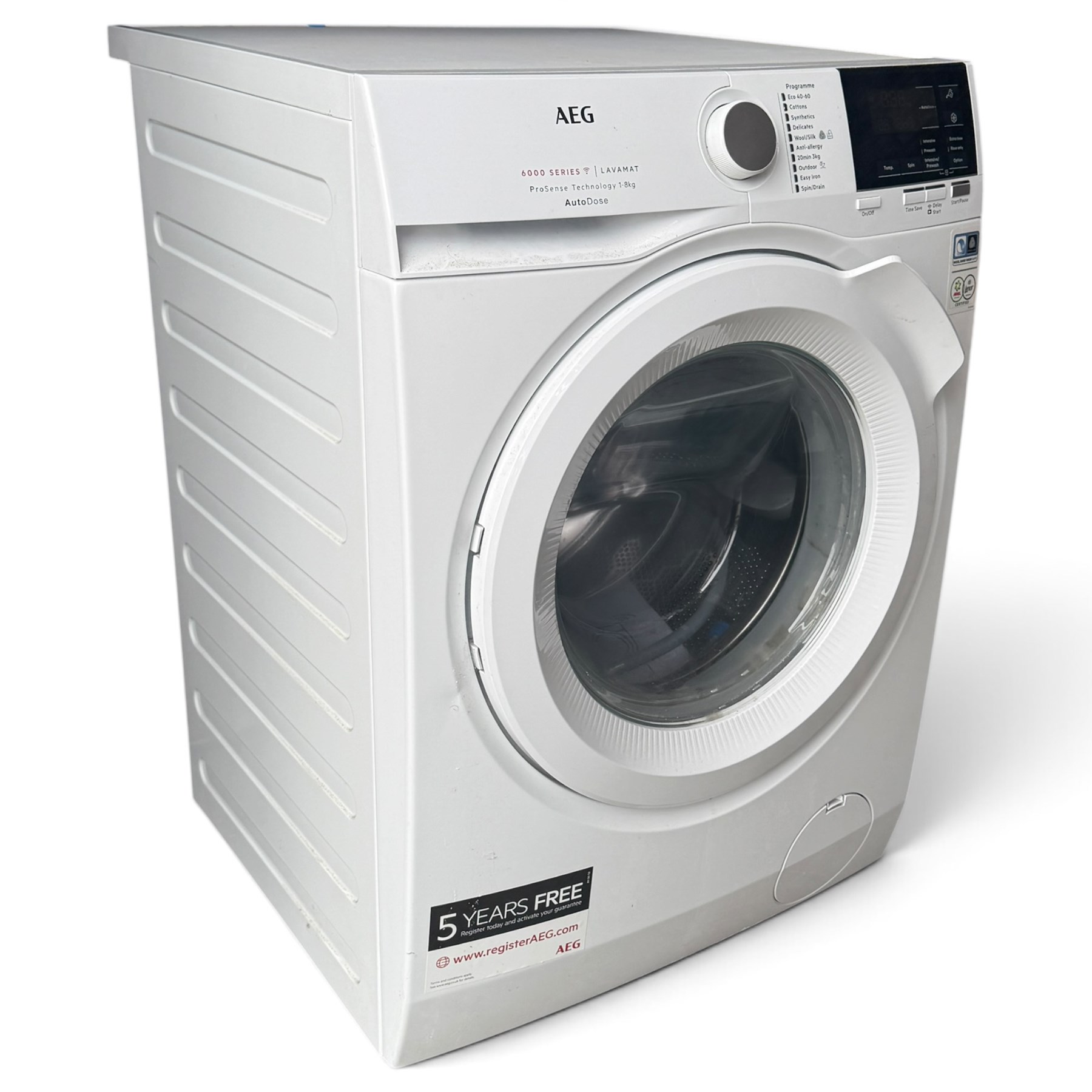 AEG - 6000 series Lavamat prosense washing machine 1-8kg