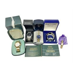 Four gentlemans wristwatches including S