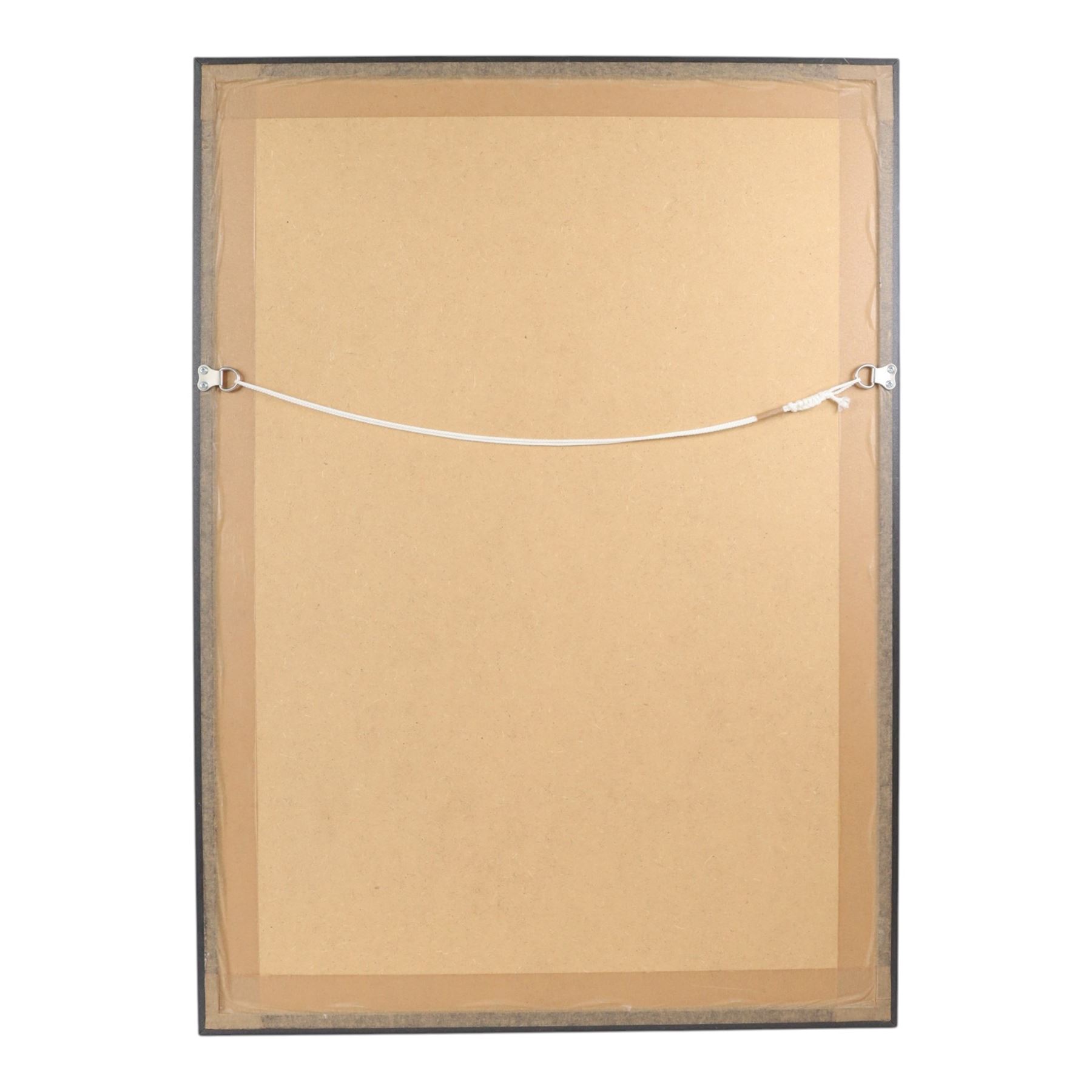 World Championship Boxing poster, signed by Joe Calzaghe and Juan Carlos Gimenez (El Toro), framed, H89cm