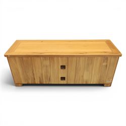 Contemporary oak media or television unit
