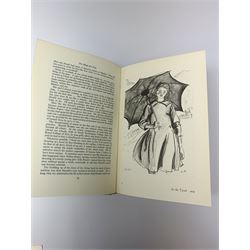 Laura Knight, The Magic of a Line, The Autobiography of Laura Knight, 1965, William Kimber, London, signed in black pen by Laura Knight, together with a postcard signed Laura K. 