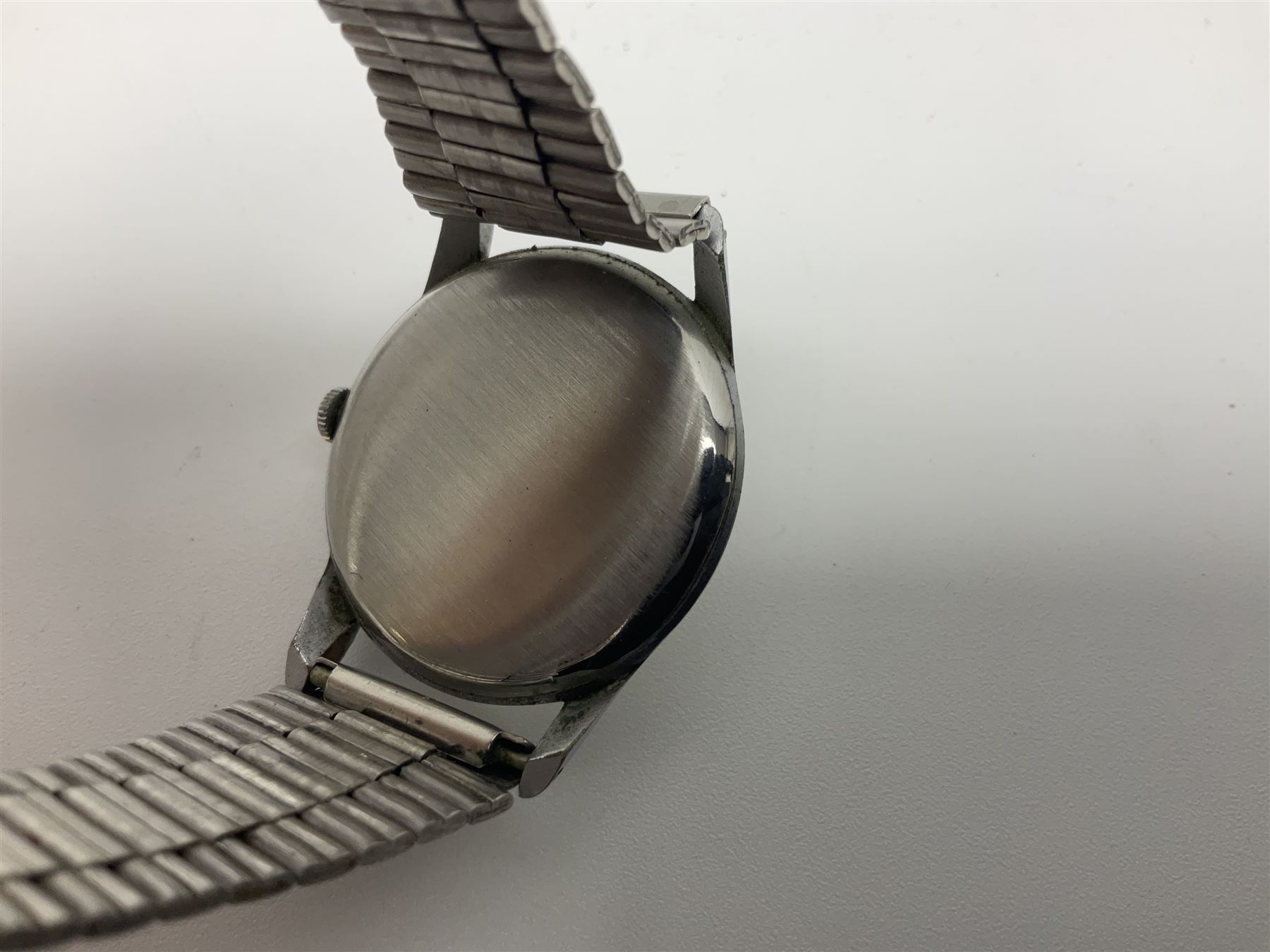 Seven manual wind wristwatches including Audax, Kered, Lanco, Rotary, MonVis, Precia and Mido Multifort, all with subsidiary seconds dials (7) 