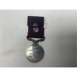Victoria Army Long Service and Good Conduct Medal, second type reverse, awarded to 1817 Sergt. John Grant Coast R.A., with ribbon and biographical information