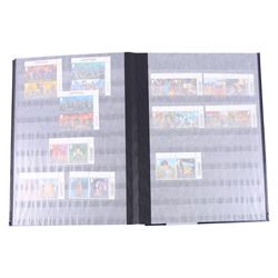 Queen Elizabeth II mint decimal stamps in one folder, face value of usable postage approximately 650 GBP