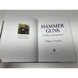 Dallas Donald: Holland & Holland The Royal Gunmaker The Complete History. 2003 Quiller Press; and three other books on guns by Diggory Hadoke - Hammer Guns in Theory and Practice. 2016; Vintage Guns for The Modern Shot. 2007; and The British Boxlock Gun & Rifle. 2012; all with dustjackets (4)