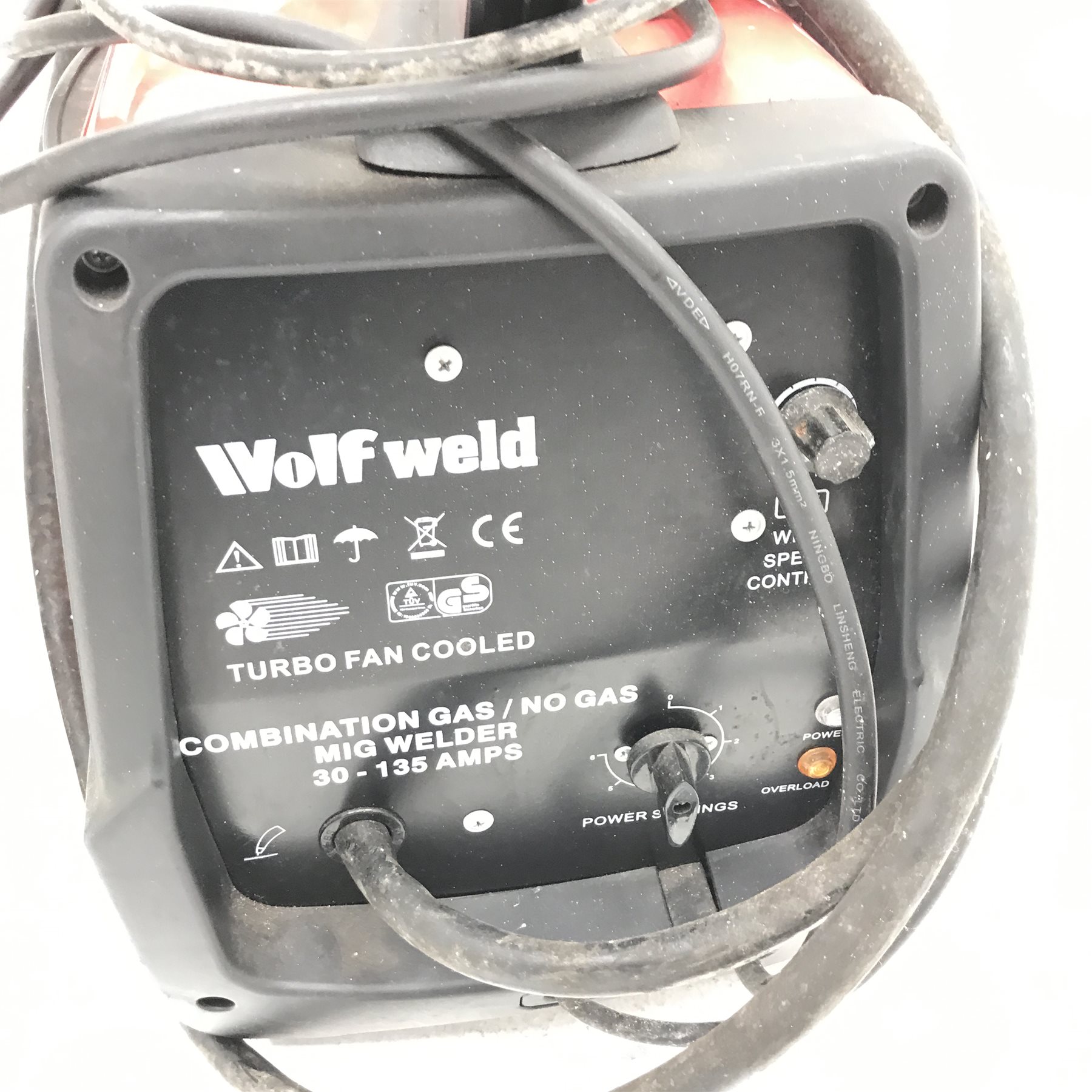 Wolf Weld mig welder and gas bottle