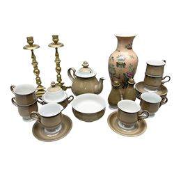 Denby tea wares, to include teapot, milk jug, covered sucrier, six cups etc, together with other collectables   