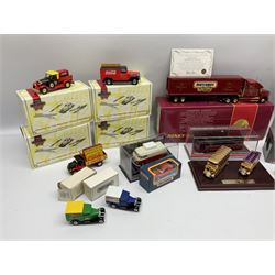 Matchbox Collectibles - Special Edition Millenium Tractor Trailer and seven other vehicles Nos.YPC01-M to YPC06-M and YY052/B-M; Models of Yesteryear three-vehicle gift set; and various other Matchbox and Corgi die-cast models etc; predominantly boxed