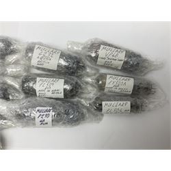 Collection of Mullard thermionic radio valves/vacuum tubes, including VP2, AZ31, PZ30, CY1, EL38 etc approximately 30 as per list, unboxed
