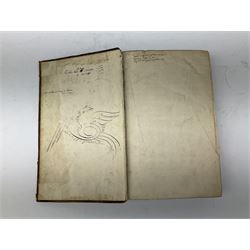 Three 17th century Lugduni (Lyon) printed books each with engraved title page in red and black comprising R.P. Corn Cornelii A Lapide .... Tomus Primus. 1690; R.P. Cornelii Cornelii A Lapide .... 1683; and Hortus Pastorum Sacrae Doctrinae Floribus Polymitus .... 1668. All folio with full calf bindings (3)
