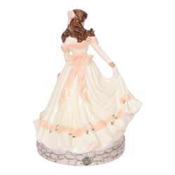 Two Coalport figures from the English Rose Collection, 1999 Admired Miranda 539/1000 and 1997 Lady Sylvia 929/1000, both with certificate
