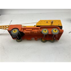 Dinky - Supertoys 20-Ton Lorry mounted Crane 'Coles' No.972; boxed; French made Miniature Road Sign Set No.41; boxed; and seven unboxed small die-cast models (9)