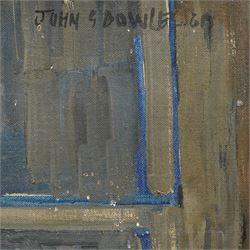 John Gilbey Bowles (British 1929-2011): 'Portrait of Claude' Monet Smoking a Pipe, oil on canvas signed and dated '60, inscribed verso 61cm x 51cm (unframed)
Provenance: direct from the family of the artist