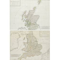 Pierre Antoine Tardieu (French 1757-1822): 'Isles Britanniques Troiseme and Quatrieme Cart...