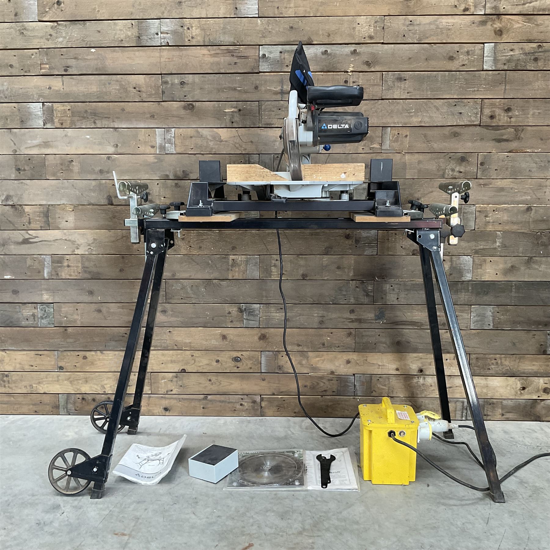 Delta SideKick 110V 250mm compound slide chop saw Garden Home Commercial Assets