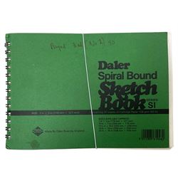 Trevor Castle (British 20th Century): Seascapes, folio collection of watercolours signed with monogram max 11.5cm x 16.5cm (approx. 30) (unframed)