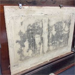 Underwood standard duplicator, in original wooden box, with gilt lettering to cover