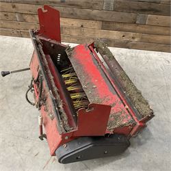 Countax K18 Twin ride on lawnmower 42” cut, with trailer and attachment 