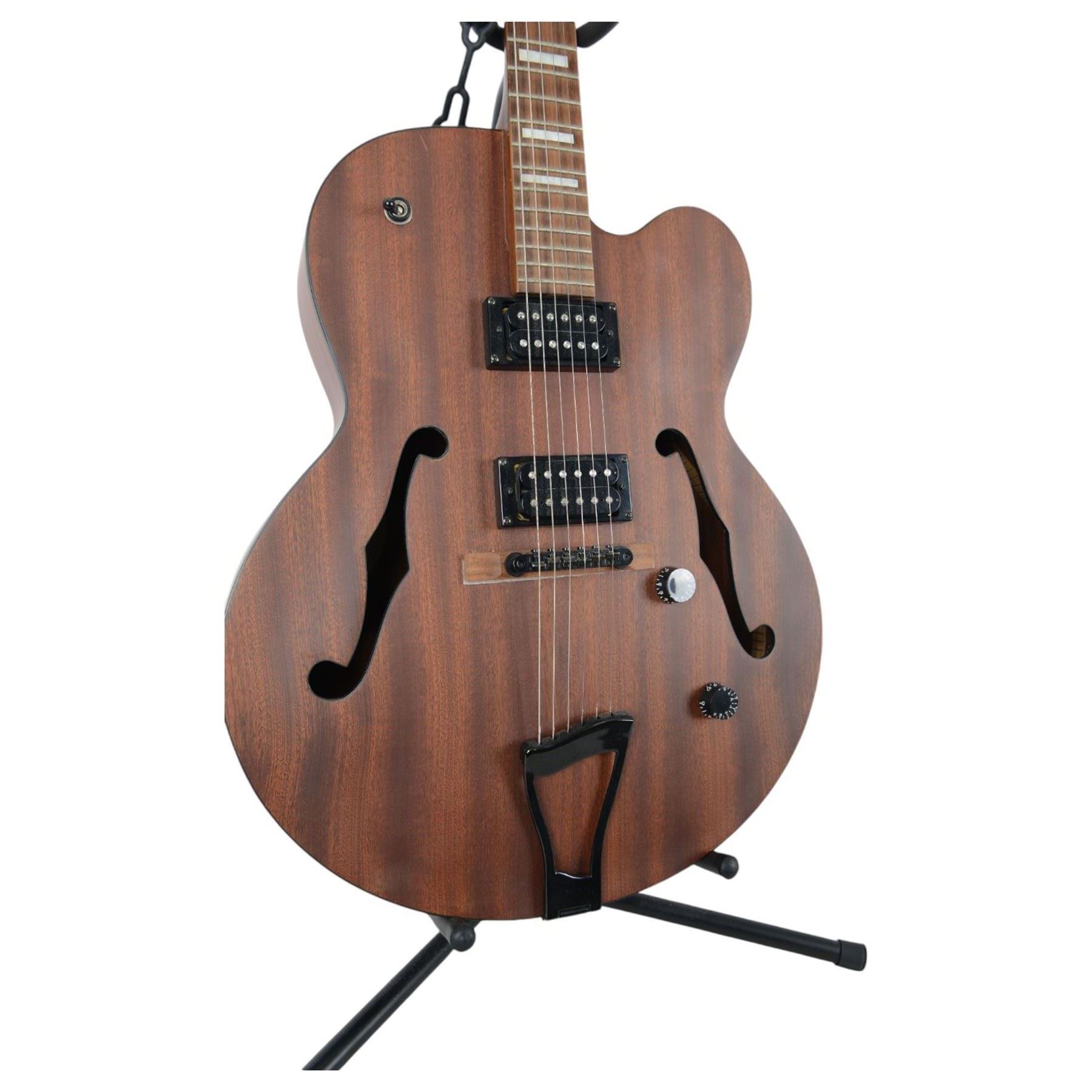 Tanglewood electro-acoustic jazz guitar, model no. JZ-501-MAH, L110cm