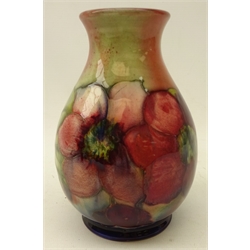  Moorcroft 'Flambe Anemone' vase, impressed marks to base, H16cm   