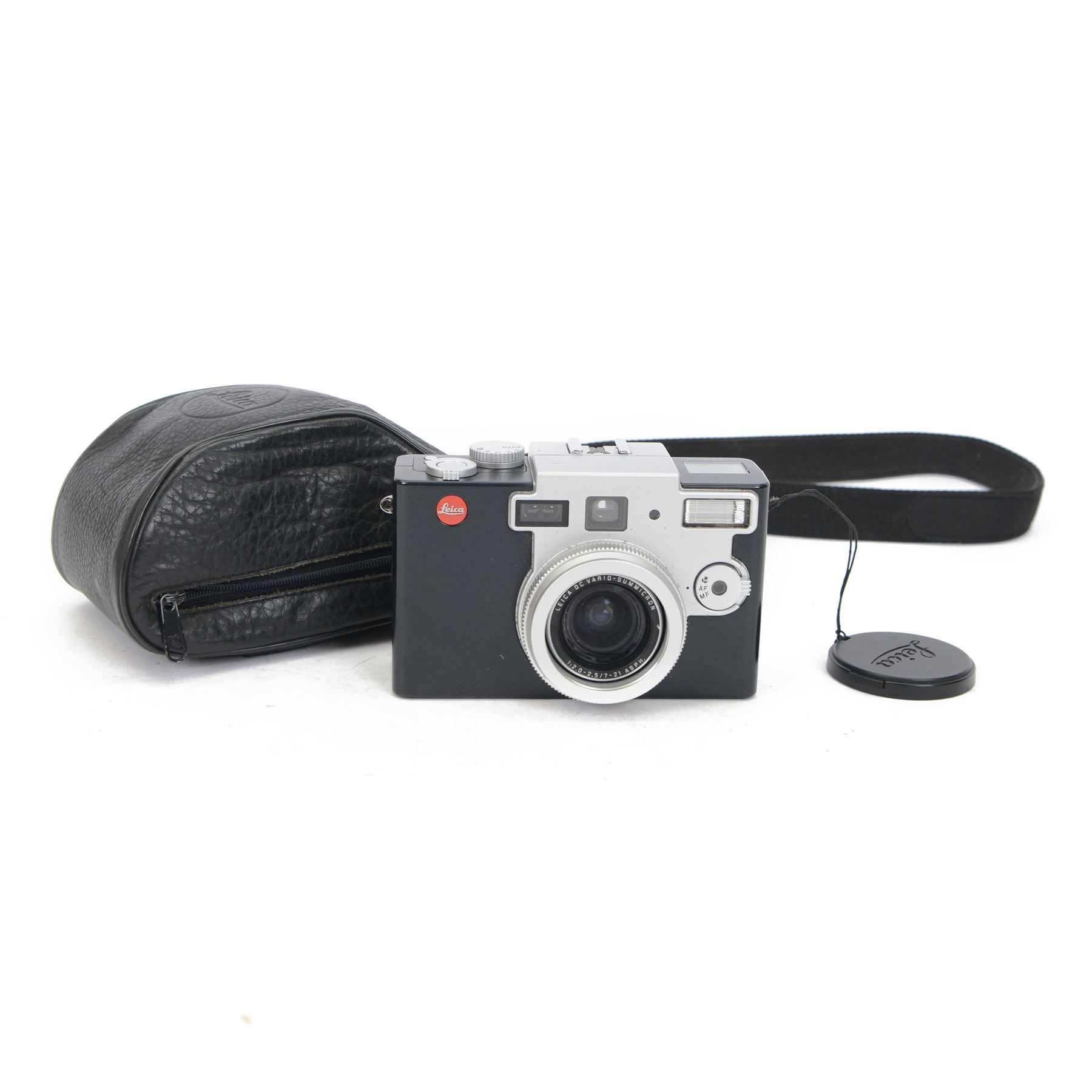 Leica Digilux 1 digital camera serial no. 2792820, with Vario-Summicron 1:2.0-2.5/7-21 ASPH lens, in Leica leather carry case 