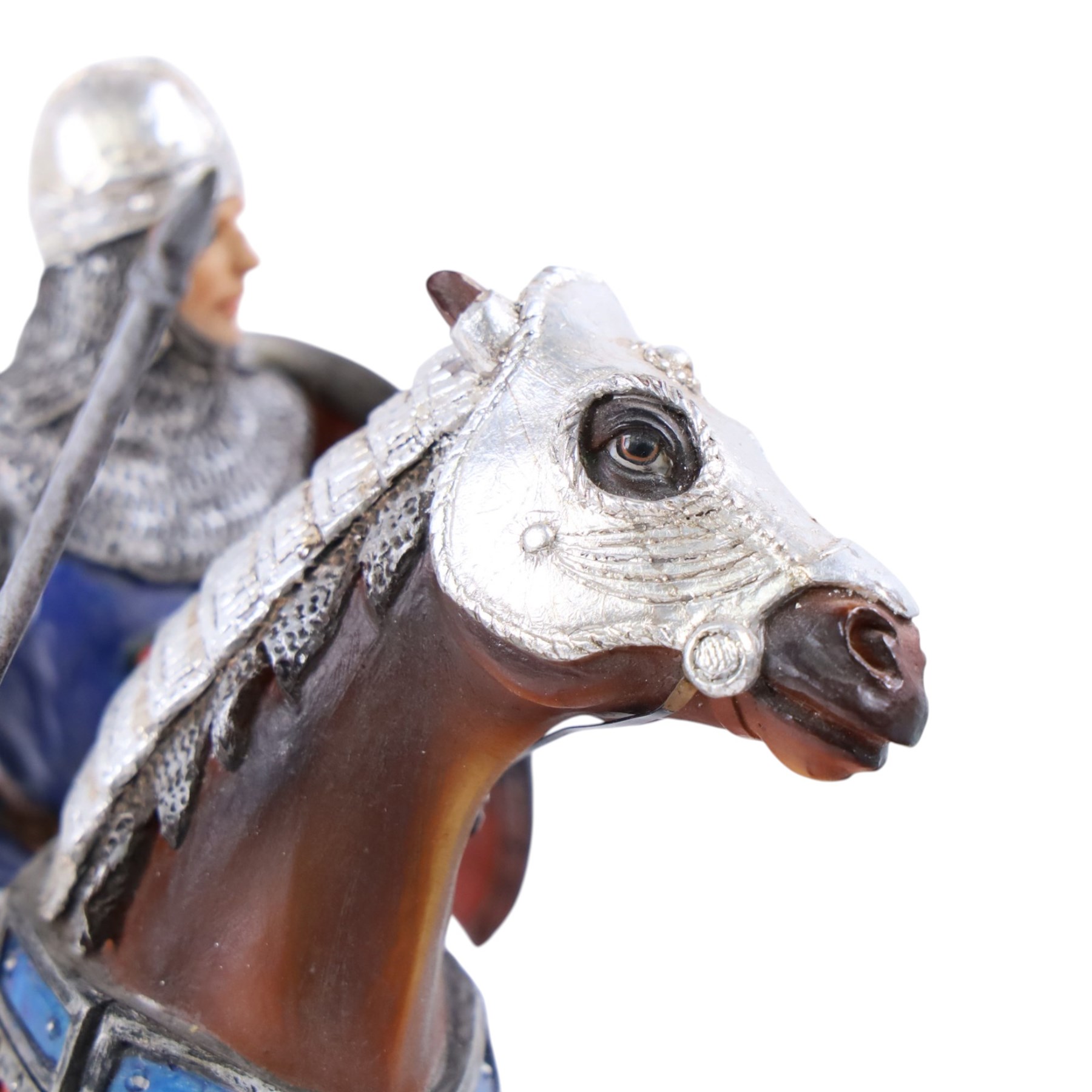 Ballantynes of Walkerburn 16th Lancer Aiwal 1884, together a model of Crusader 