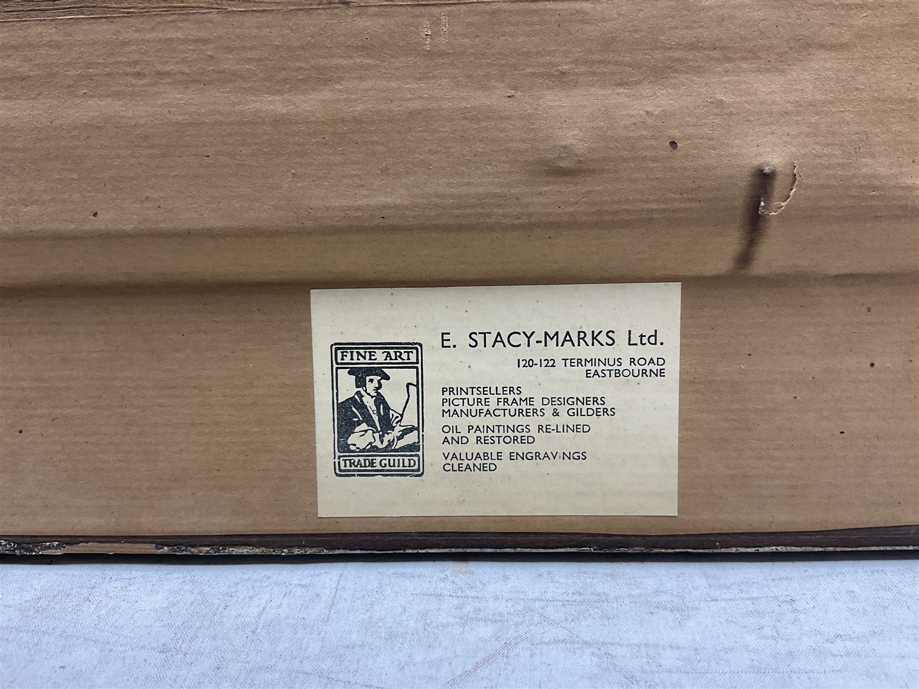 Sidney Eastlake (British 19th/20th century): 'Sand Dunes and Breakers', oil on canvas signed, titled on label verso 60cm x 90cm 
Provenance: with Stacy-Marks Ltd, label verso