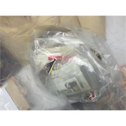 World stamps including Australia, Antigua, Canada, New Zealand, St Vincent, Republic of Maldives, Norfolk Island, Malta etc, Great British and other first day covers, Queen Elizabeth II 60th Birthday commemorative stamps etc, housed in five albums/folders and loose, in one box