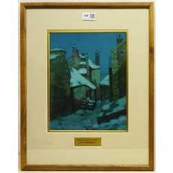 Albert Moulton Foweraker (British 1873-1942): 'Bailey's Lane St. Ives', watercolour signed 28.5cm x 22.5cm