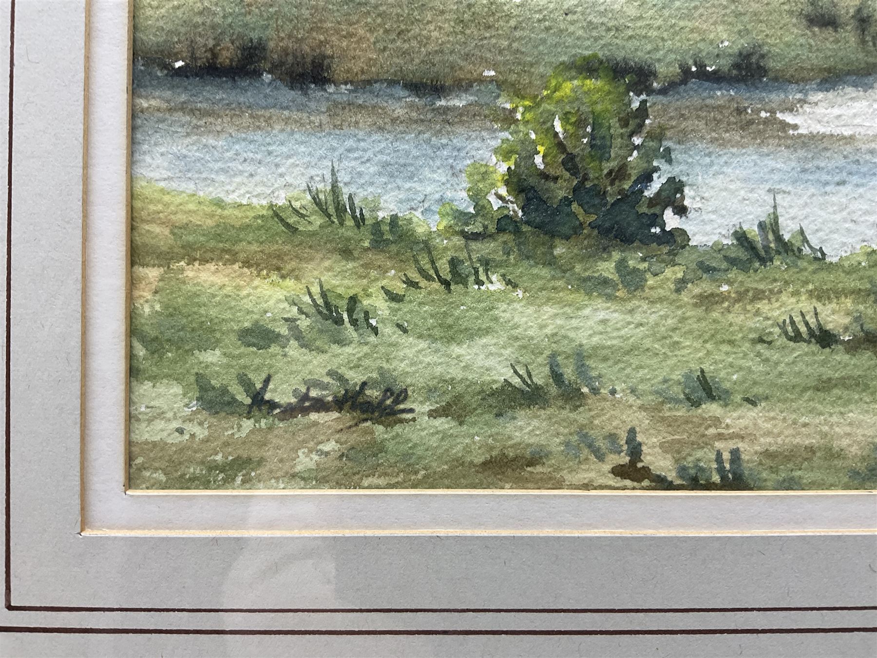 Anita Hall (British 20th Century): West Yorkshire Scenery, pair watercolours signed max 33cm x 49cm (2)