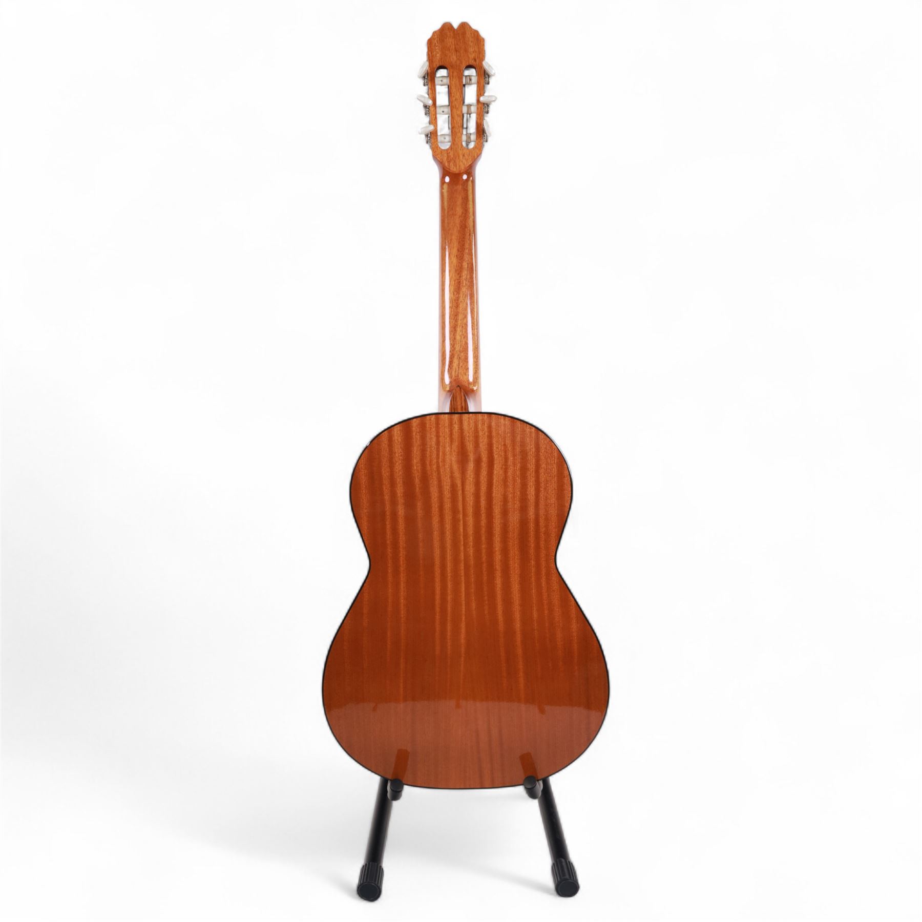Admira Malaga classical guitar, in fitted hard case with black plush interior, guitar L100cm
