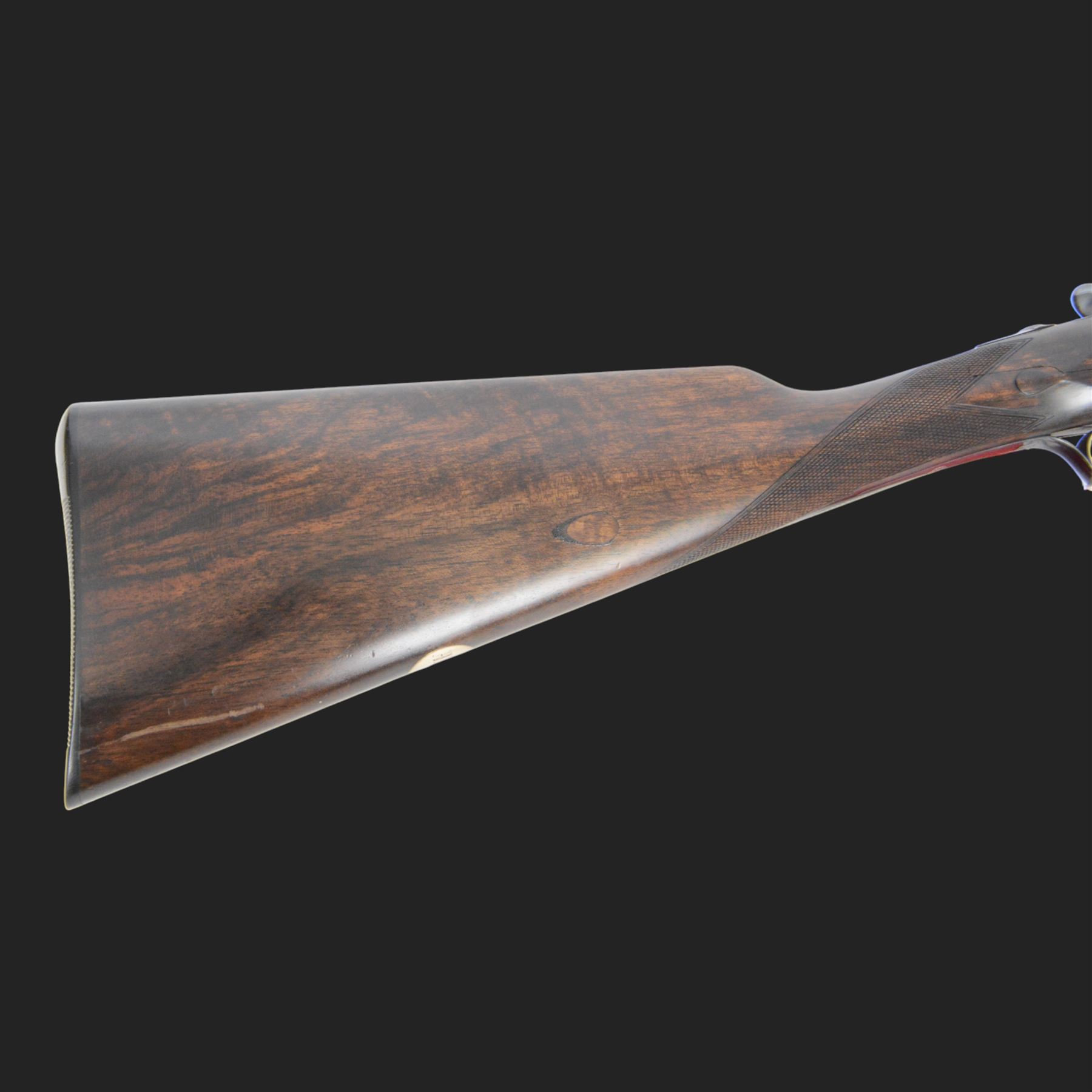 Holland and Holland 12 bore single trigger sidelock ejector, side by side double barrel shotgun with 76cm (30