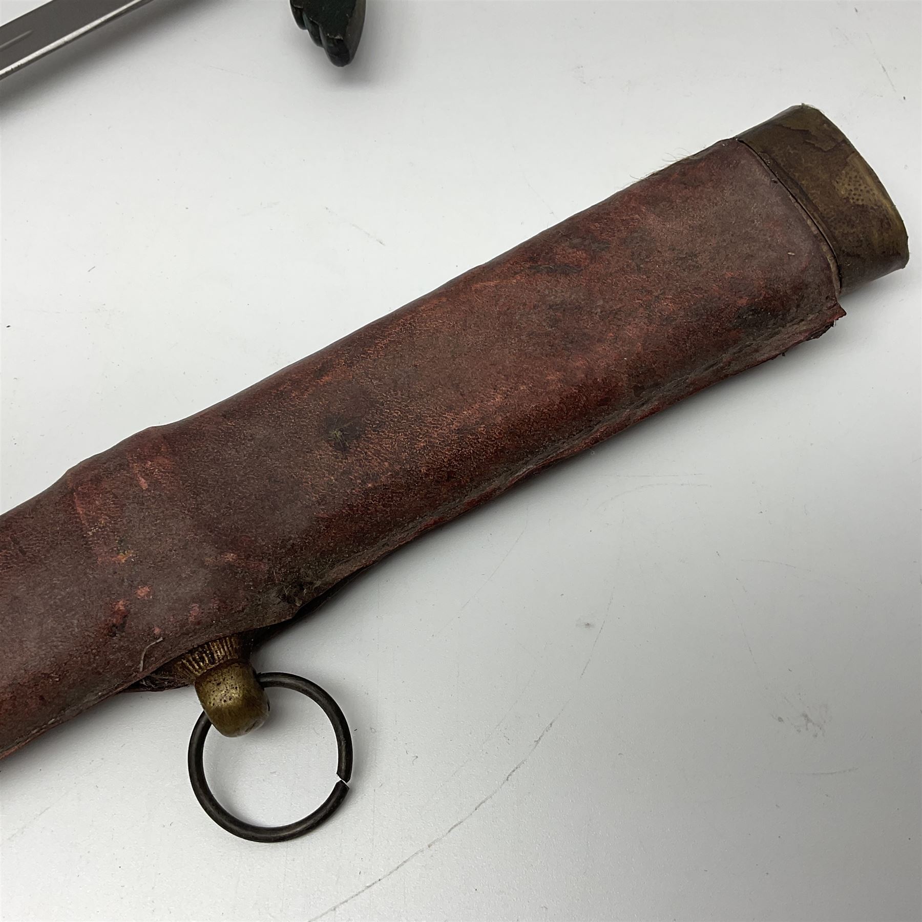 Reproduction WW2 German Luftwaffe officer's sword; and reproduction Japanese officer's sword katana (2)