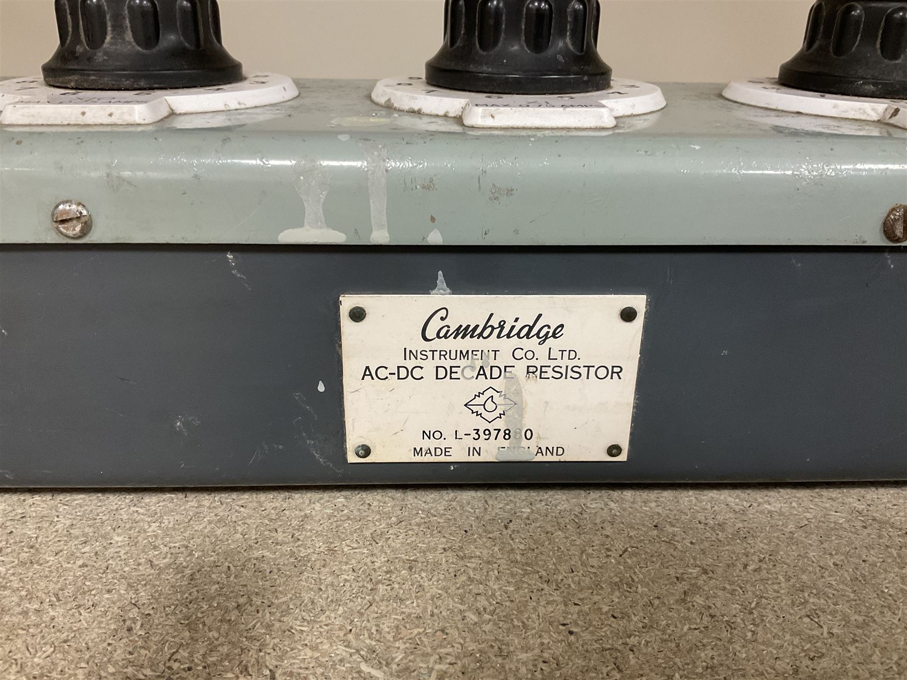 Cambridge Instrument Co AC-DC Decade Resistor