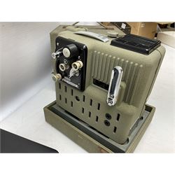 Boxed Zeiss Ikon compact projector, boxed, together with Eumig P8 Imperial projector in case