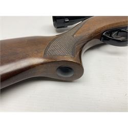BSA .22 air rifle with under-lever action, the 51cm (20