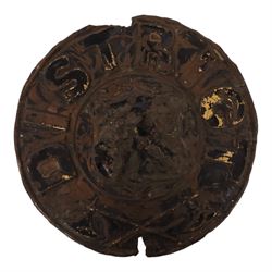 Eight 19th century tin fire insurance marks, comprising Phoenix Assurance Company Limited, Royal Insurance Company, Protector Fire Insurance Company, London Assurance Incorporated, County Fire Office, and District, Royal example H31cm